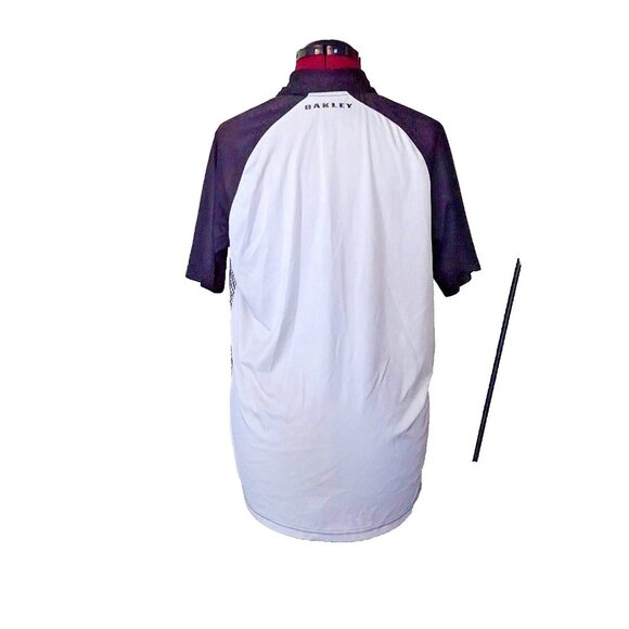 Oakley Golf Polo Shirt Multicolor Mens Size Small - Picture 2 of 6